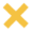 Symbol X gelb Palliativteam